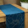 OBRUS BLINK 13 35 X 220 CM GRANATOWY