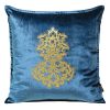 Poszewka Velvet Niebieska 45 x 45 cm – doda blasku wnętrzu