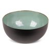 Misa metalowa Dora czarna fi 20 x 9 cm – stylowa dekoracja