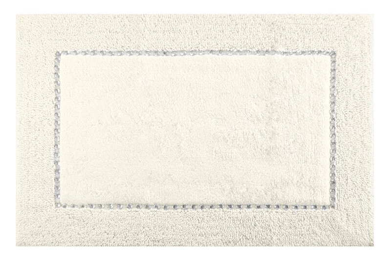 Dywanik łazienkowy Chic kremowy 60 x 90 cm – miękki i przytulny