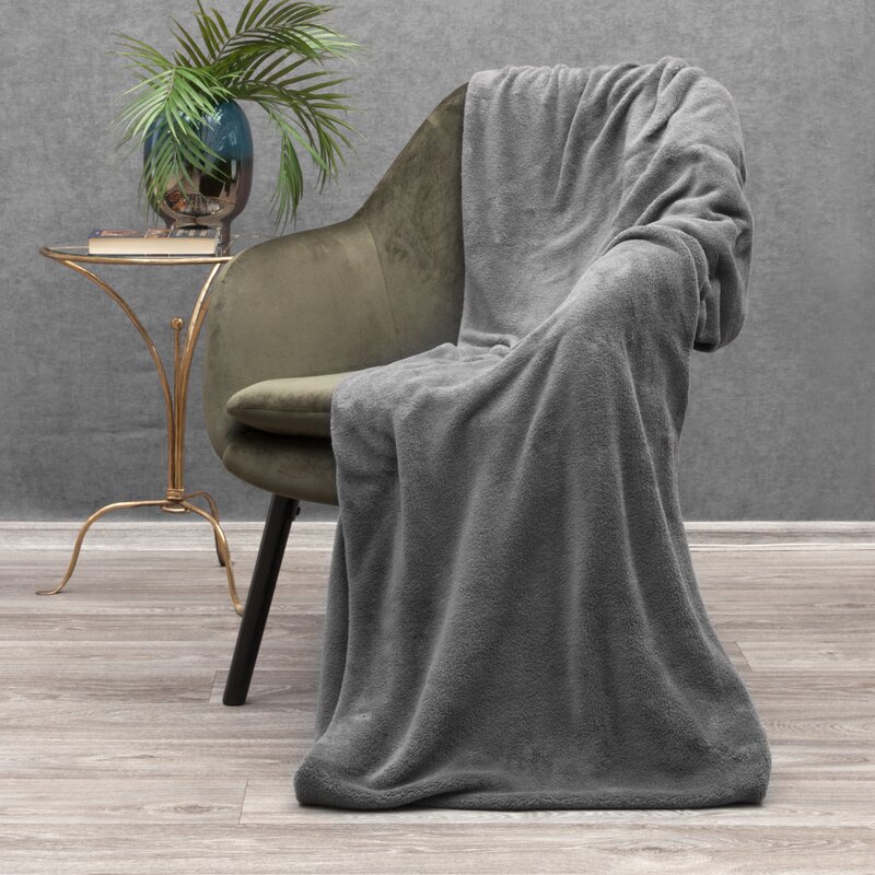 KOC SIMPLE 150 X 200 CM STALOWY