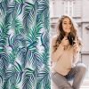 Zasłona gotowa Palms biała 140 x 250 cm – wprowadza świeżość