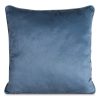 Poszewka velvet ciemnoniebieska 45 x 45 cm – miękka i stylowa