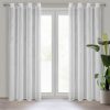 Firana gotowa biała 140 x 250 cm – gotowa do zawieszenia