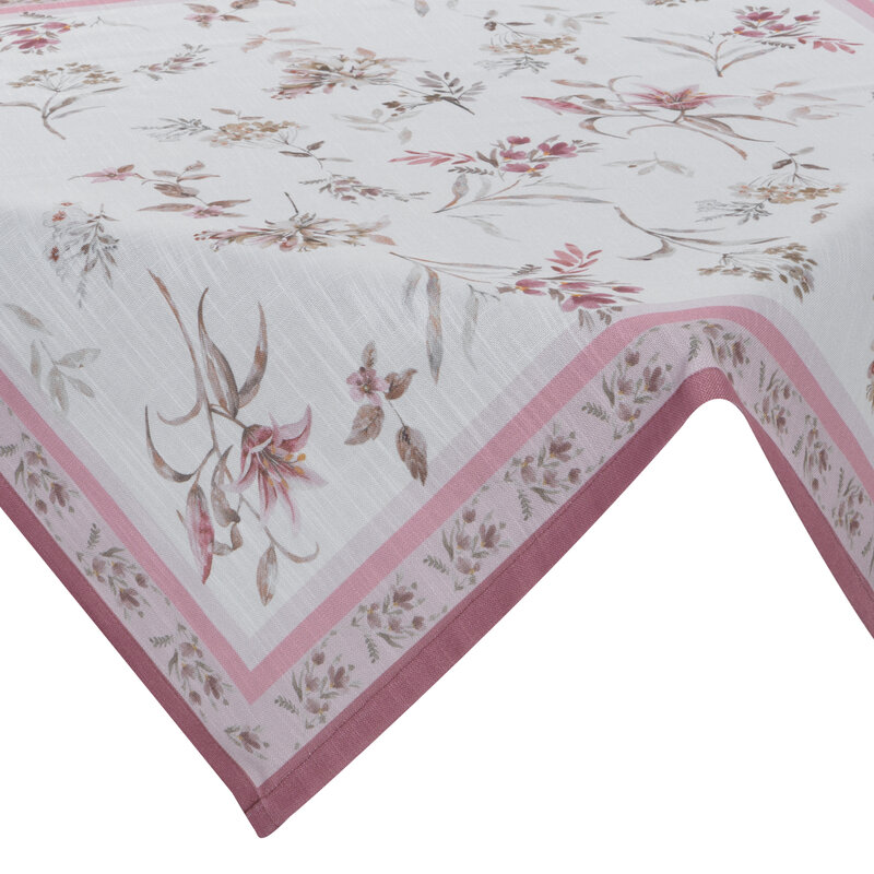 Obrus z nadrukiem Summer6 naturalny 90 x 90 cm – wprowadza świeżość