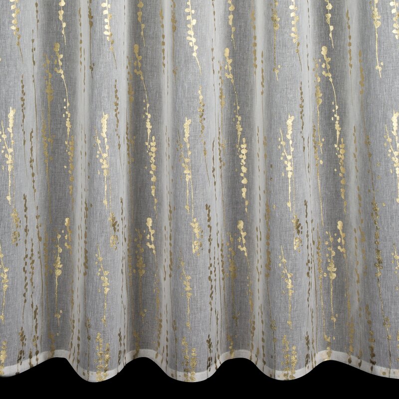 Firana gotowa Linzi biała 140 x 270 cm – rozprasza światło