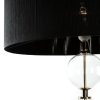 Lampa podłogowa Ariana czarna O 50 x 167 cm – doda blasku wnętrzu