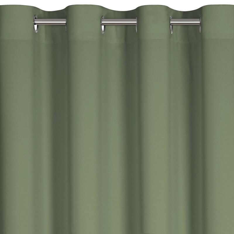 Zasłona gotowa Rita oliwkowa 140 x 250 cm – zaciemnia pomieszczenie