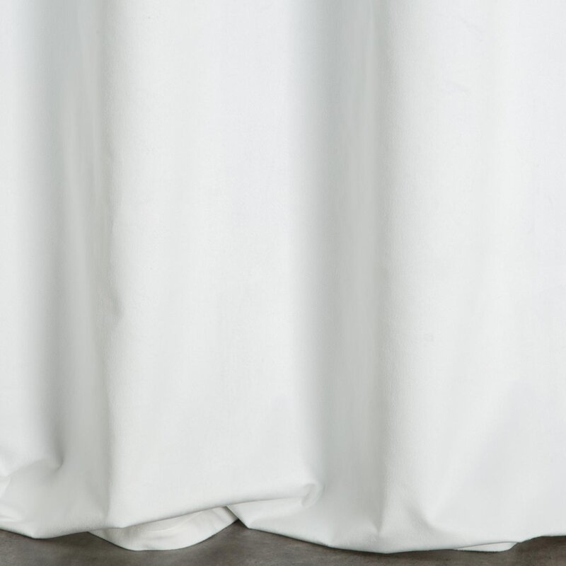 Zasłona gotowa D91 ROSA biała 140 X 270 cm – zapewnia prywatność