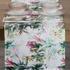 Obrus Garden biały 40 x 140 cm – idealny na taras