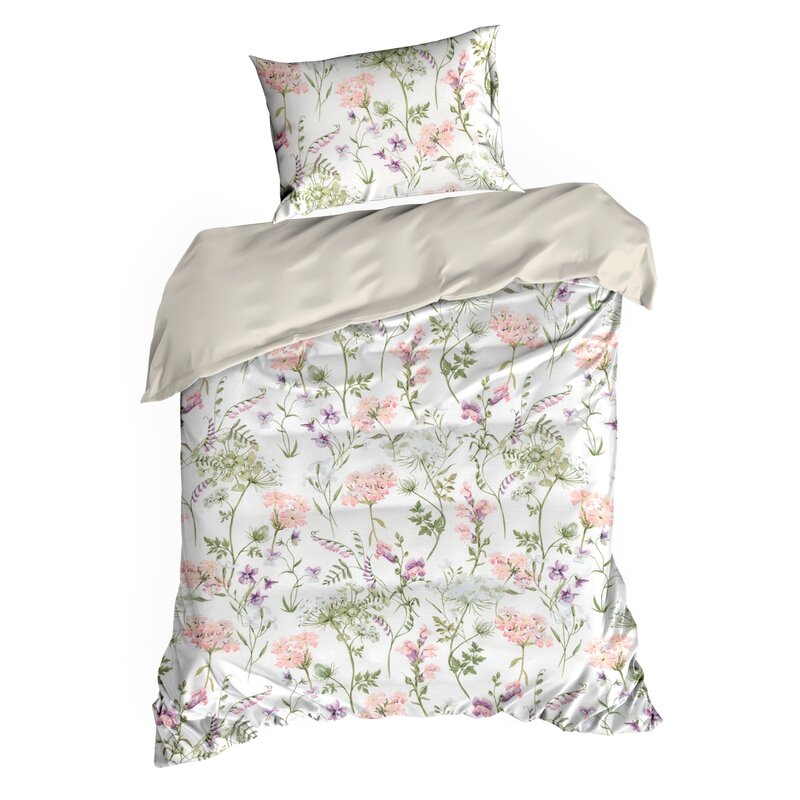 Komplet pościeli bawełnianej Sonia 34 biała 220 X 200 cm – 100% bawełna