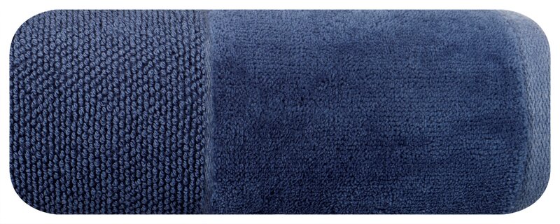 Ręcznik welurowy Lucy granatowy 30 x 50 cm – miękki i chłonny