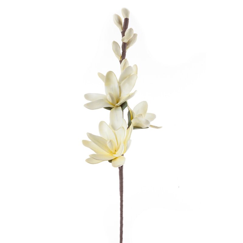 KWIAT FLORE 736 95 CM KREMOWY