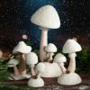 Figurka świąteczna biała 25 x 36 x 51 cm – idealna dekoracja
