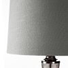 Lampa stołowa Adeline srebrna O 30 x 74 cm – tworzy przytulną atmosferę