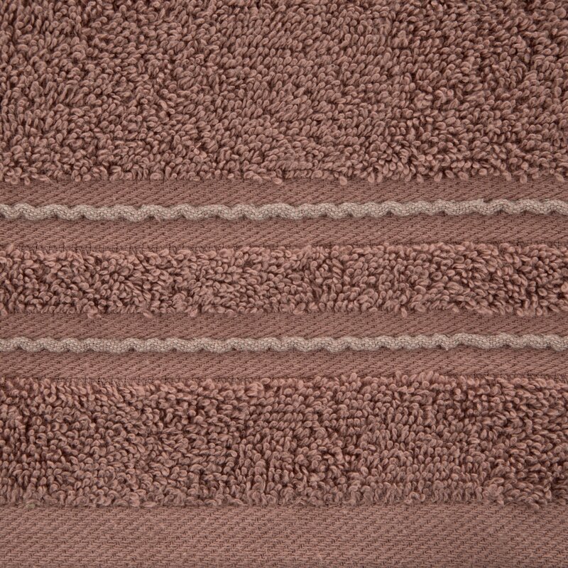 Ręcznik Emina ceglasty 70 x 140 cm – miękki i chłonny