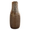 Wazon ceramiczny Nevia (01) jasno brązowy 15 x 33 cm – na suszone kwiaty
