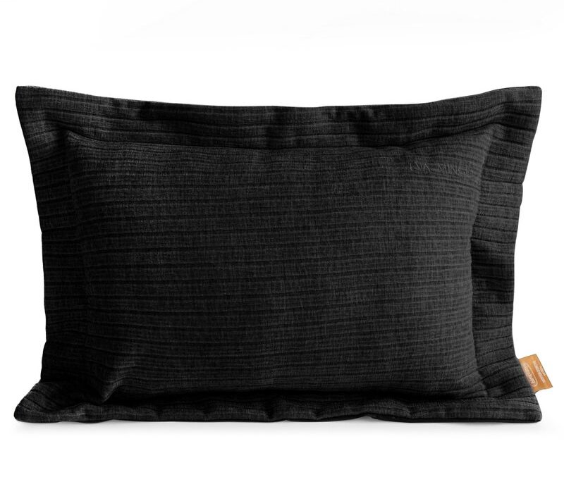 Poszewka velvet Elegant1 czarna 30 x 50 cm – dodaje elegancji