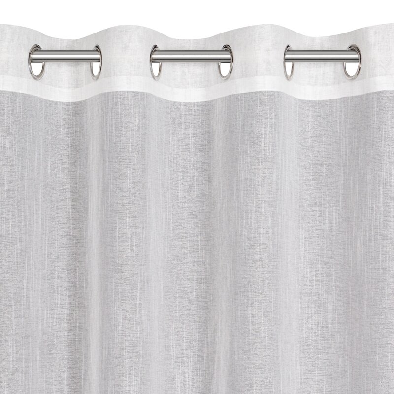Firana gotowa Amira biała 140 x 250 cm – rozjaśnia wnętrze