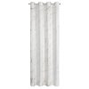 Zasłona gotowa Molly biała 140 X 250 cm – miękki welwet