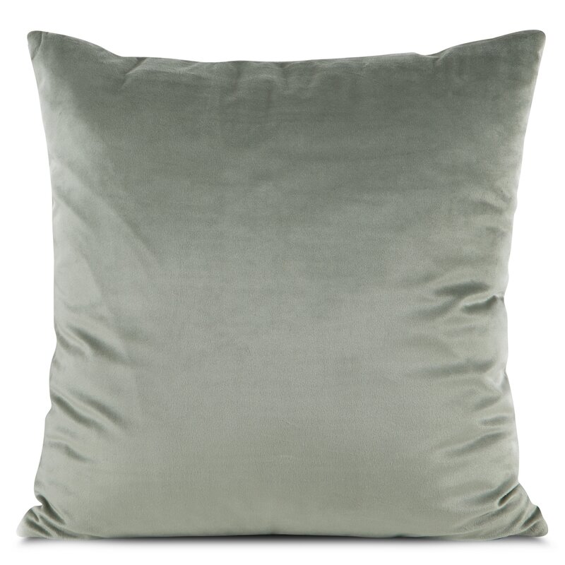 Poszewka velvet Gaja oliwkowa 45 x 45 cm – miękka i trwała