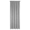 Zasłona gotowa AGIS srebrna 140 X 270 cm – rozjaśnia wnętrze