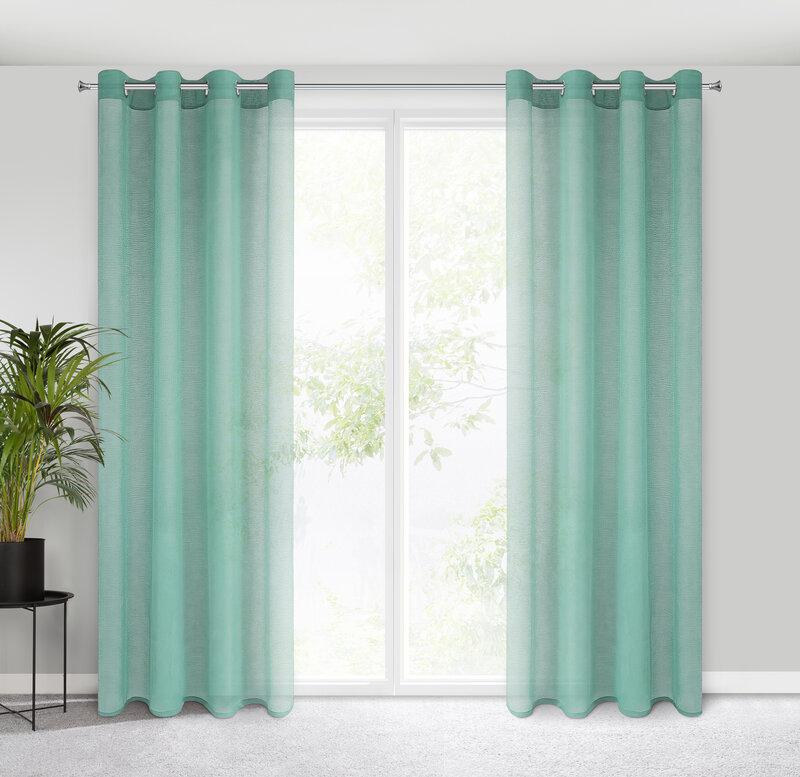 FIRANA GOTOWA REBECCA 140 X 250 CM MIĘTOWY FIR/REBECCA/MIĘ 140X250 PRZEL