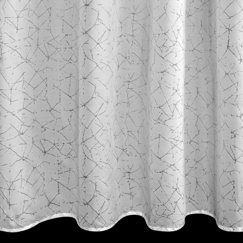 Firana gotowa Roxi biała 140 x 270 cm – rozświetla wnętrze
