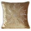 Poszewka dekoracyjna Royal 7 miodowa 45 X 45 cm – z aksamitnego velvetu