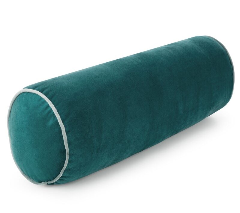 Poszewka velvet Gaja ciemnoturkusowa 15 x 45 cm – dodatek do relaksu