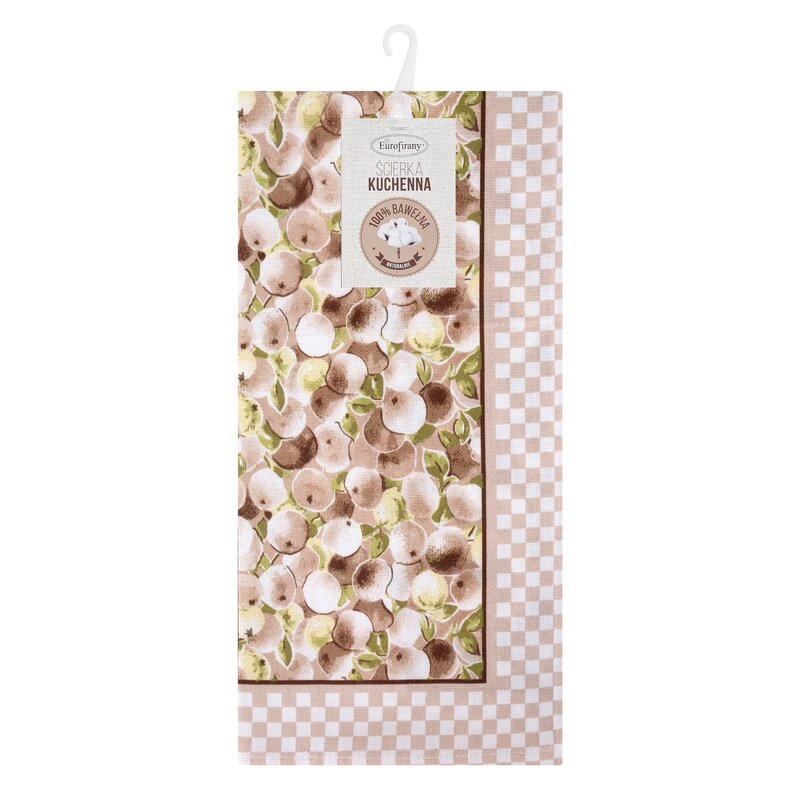 Komplet ściereczek kuchennych 2szt 50x70 cm bawełniany kolor beżowy 200 g/m2 MELANI – ciepły i domowy charakter