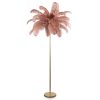 Lampa Feri pudrowy róż 65 x 65 x 68 cm – doda blasku wnętrzu