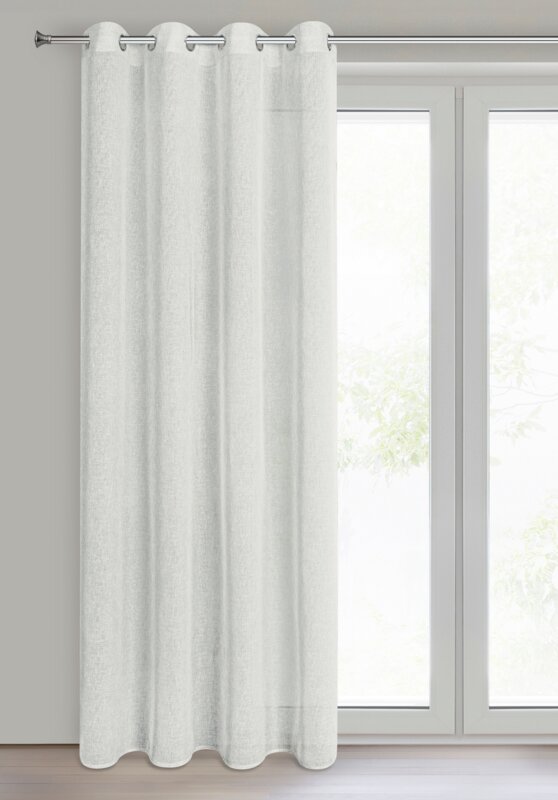 Firana gotowa Angelica kremowa 140 x 250 cm – wprowadza przytulny klimat