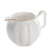 Naczynie dekoracyjne ceramiczne kremowe 14 X 10 X 8 cm – do ozdoby i serwowania