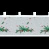 Zazdrostka świąteczna biała 150x30 cm – gotowa do zawieszenia