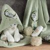 Ręcznik dla dziecka Baby74 miętowy 60 x 120 cm – miękki i chłonny