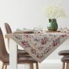 Obrus gobelinowy GOB/CHO/SPRING naturalny 140x180 cm – na rodzinne obiady