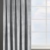 Zasłona gotowa D91 Rosa srebrna 140 x 270 cm – zaciemnia i zdobi