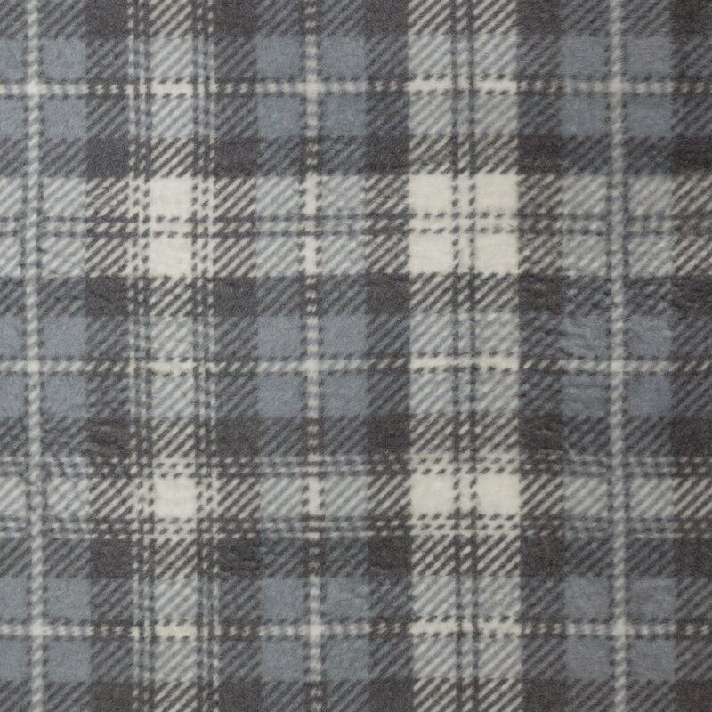 Koc świąteczny Santa szary 200 x 220 cm – wyjątkowo miękki
