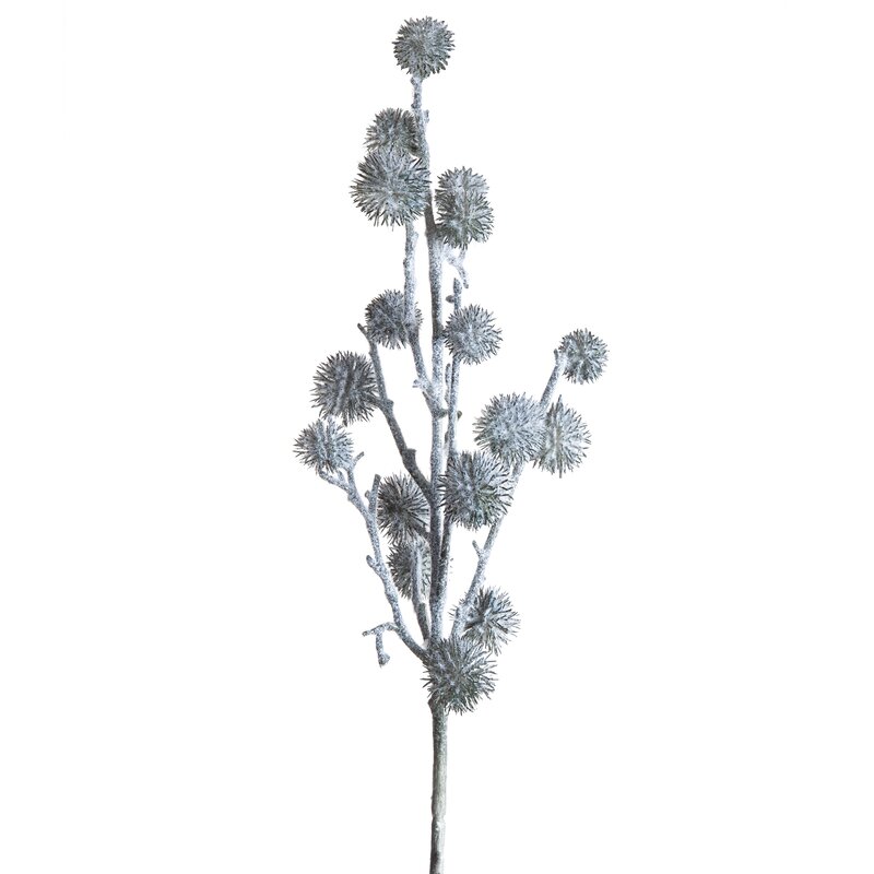 Kwiaty zimowe zielone 74 cm – doda blasku wnętrzu