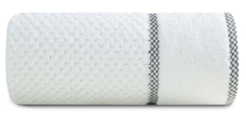 Ręcznik welurowy Caleb biały 50 x 90 cm – miękki i chłonny