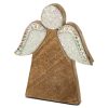 FIGURKA ŚWIATECZNA D29 16 X 2 X 21 CM BRĄZOWY