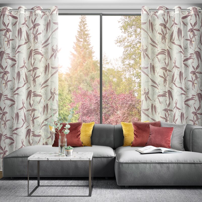 Zasłona gotowa Pati naturalna 140 x 250 cm – rozprasza światło