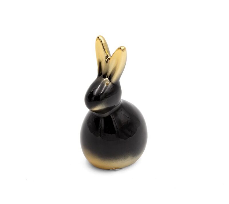 Figurka wielkanocna czarna 7x6x12 cm – doda blasku wnętrzu