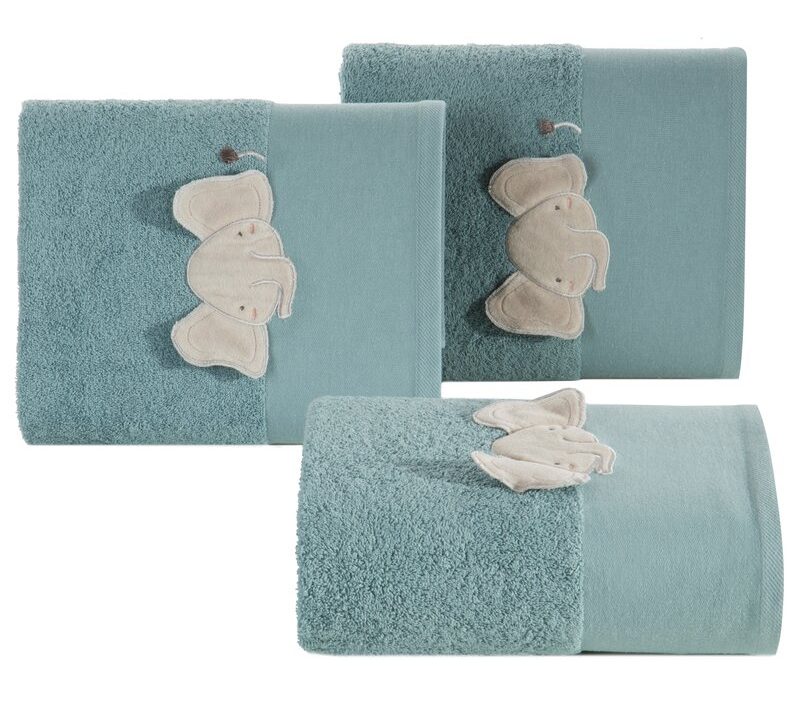 Ręcznik dla dziecka Baby59 niebieski 50 x 90 cm – miękki i chłonny