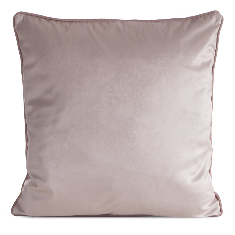 Poszewka welwetowa ROSITA2 srebrna 45 X 45 CM – z botanicznym nadrukiem