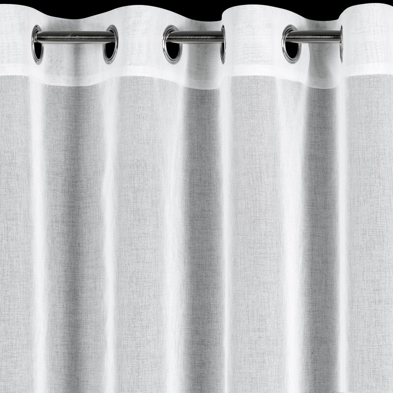 Firana gotowa Suzan biała 350 X 140 cm – rozjaśnia wnętrze