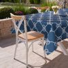 Obrus tarasowy Garden granatowy 140 x 220 cm – idealny na lato