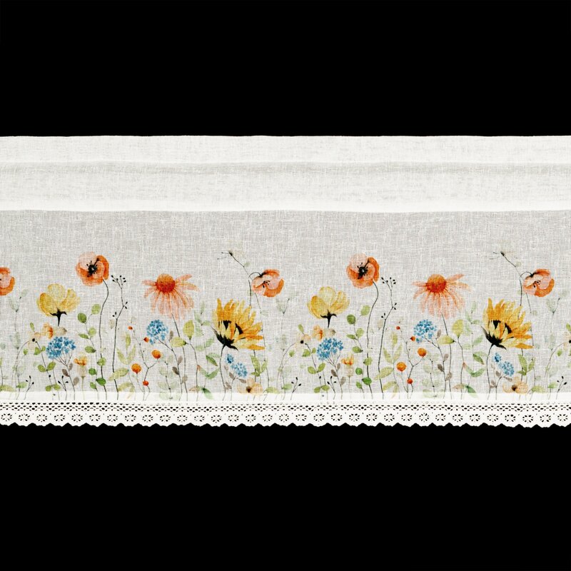 Zazdrostka NATI biała 150 x 30 cm – rozjaśnia wnętrze
