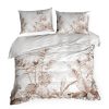 Pościel satynowa biała 140 x 200 cm – delikatna dla skóry